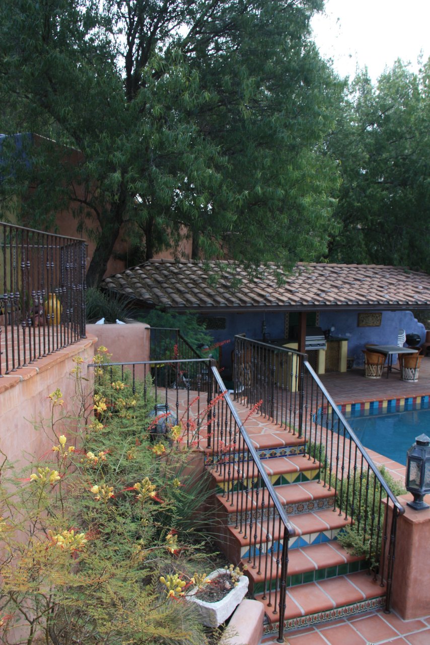 Stairs by the Pool