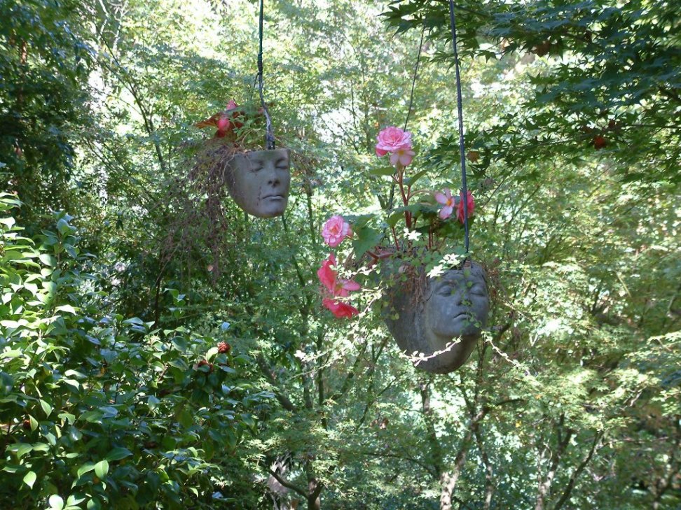 Faces in the Garden